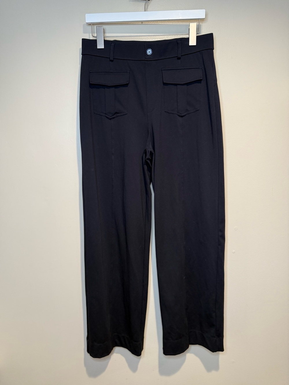 Halara High Waisted Button Pocket Wide Leg Work Pants